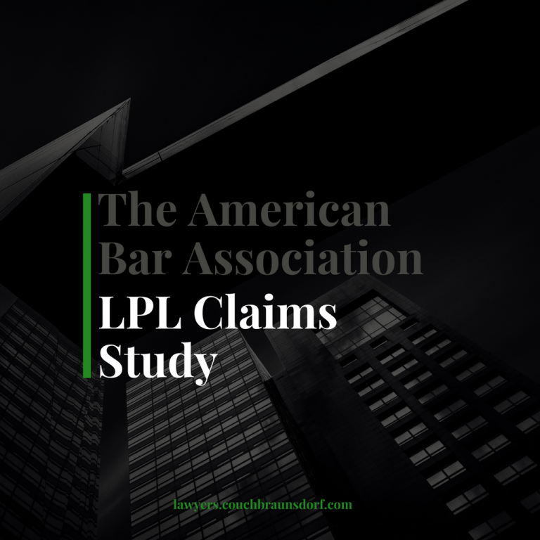 The American Bar Association LPL Claims Study – Total Insurance ...